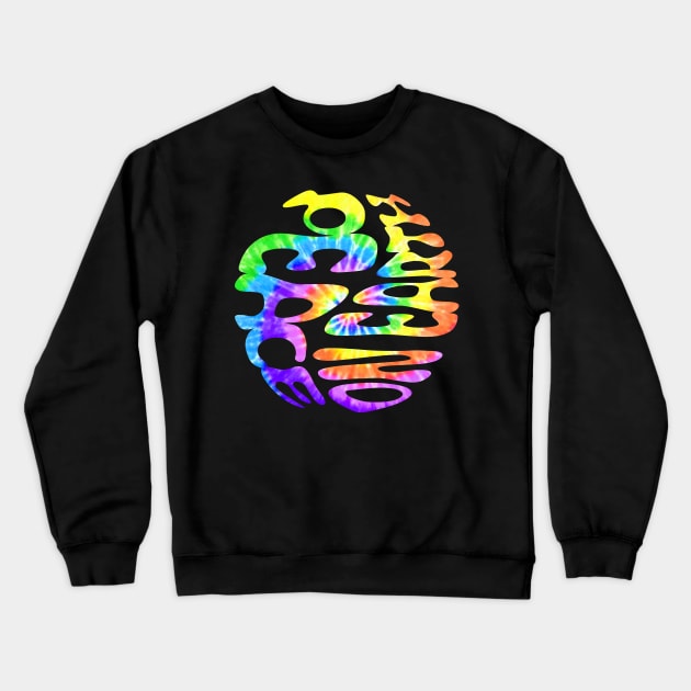 60s 70s Retro Flower Power - Peace On Earth 2 Crewneck Sweatshirt by EDDArt